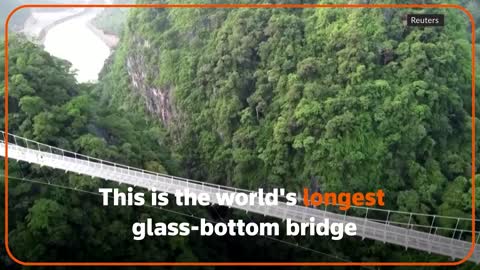 World's longest glass bridge opens in Vietnam