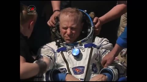 Crew Lands Safely in Kazakhstan