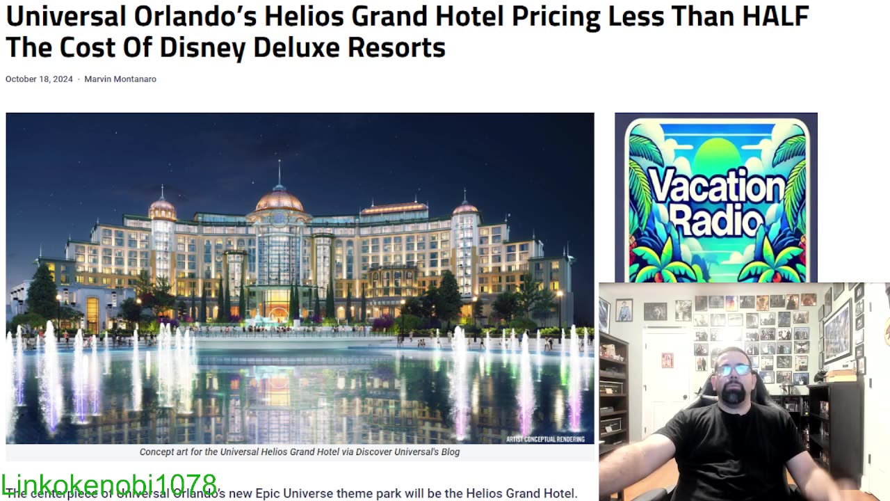 Universal's Helios Grand Hotel Pricing Cost Is Less Than Half Of Walt Disney Deluxe Hotels