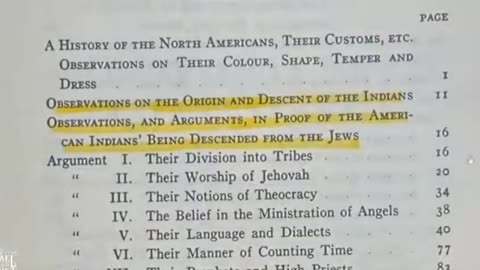 Books& Early writings of the Native ameriHolding hebrew customs?