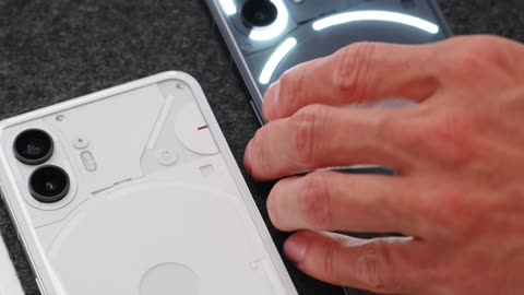 Nothing Phone (2) Unboxing - White & Black