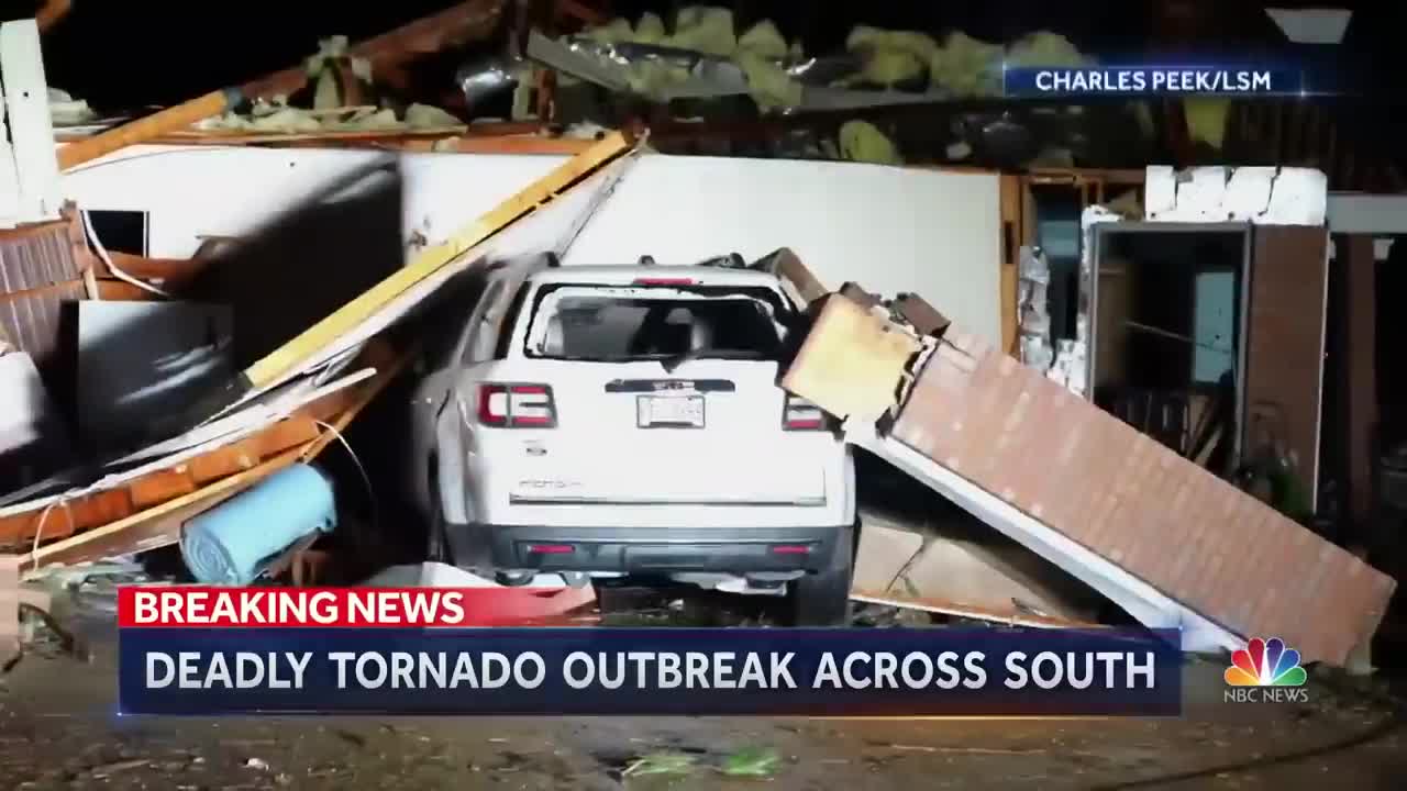 Deadly Tornado Outbreak Leaves Thousands In The South Without Power
