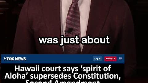 Hawaii Court Says 'Spirit of Aloha' Supersedes Constitution