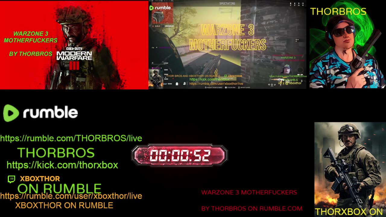 LIVE STREAM MODERN WARFARE 3 AND TALKING SHIT WITH NEW FRIENDS WITH THOR BROS