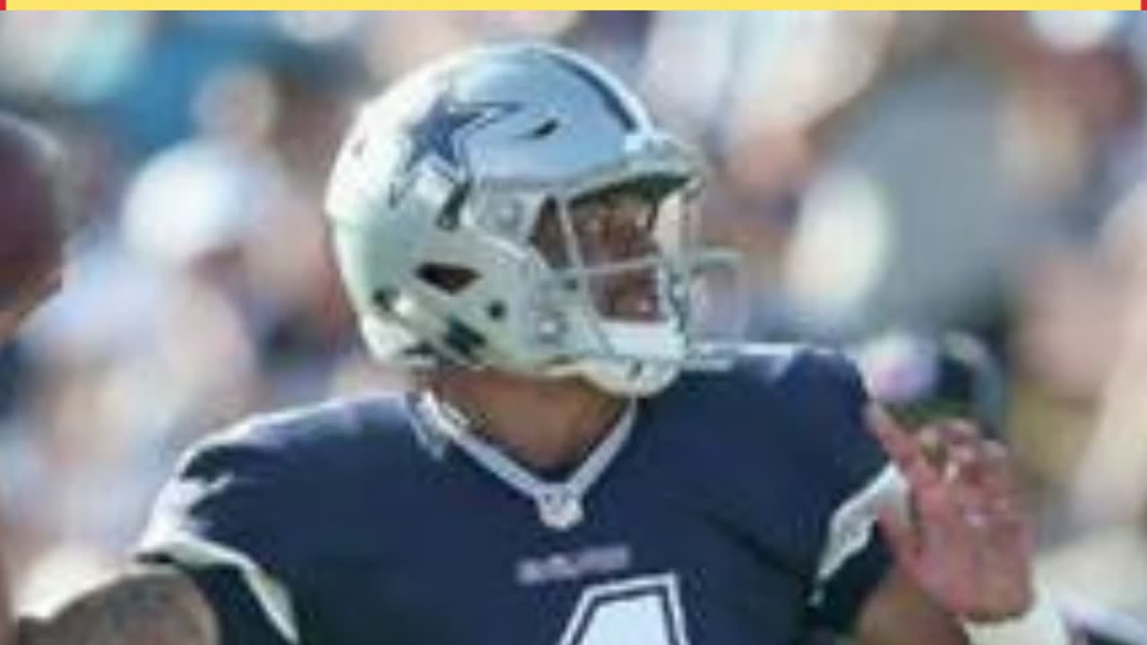 Dak Prescott Held Out Of Practice