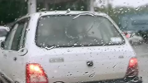 Driving in rain