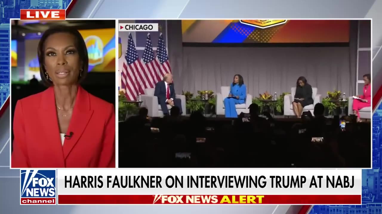 How did Trump Resonate with voters at the NABJ convention?