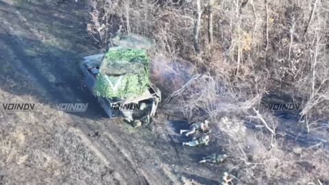 Troops of the 57th Brigade Storm a Ukrainian Stronghold Near Trudovoe
