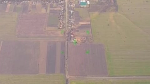 Ukraine War - Armed Forces of the DPR, corrected with the help of a quadrocopter