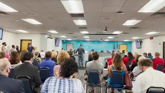 Matt Walsh confronts school board over mask mandate