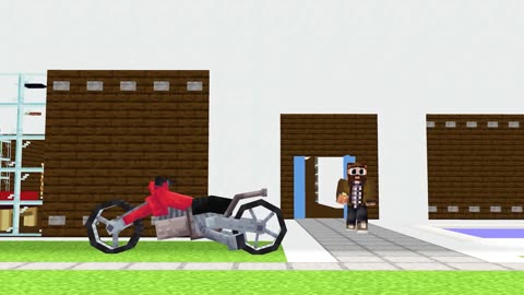 Monster School Poor Baby Zombie and Plant Father - Minecraft Animation