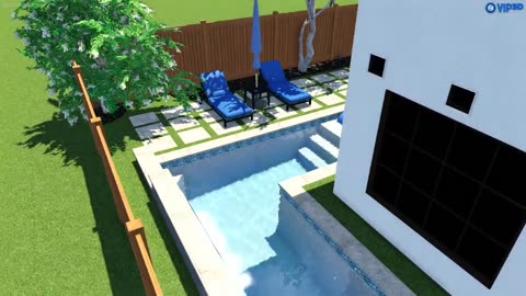 Blue Science Pools - 3D Design - Westchester - TX