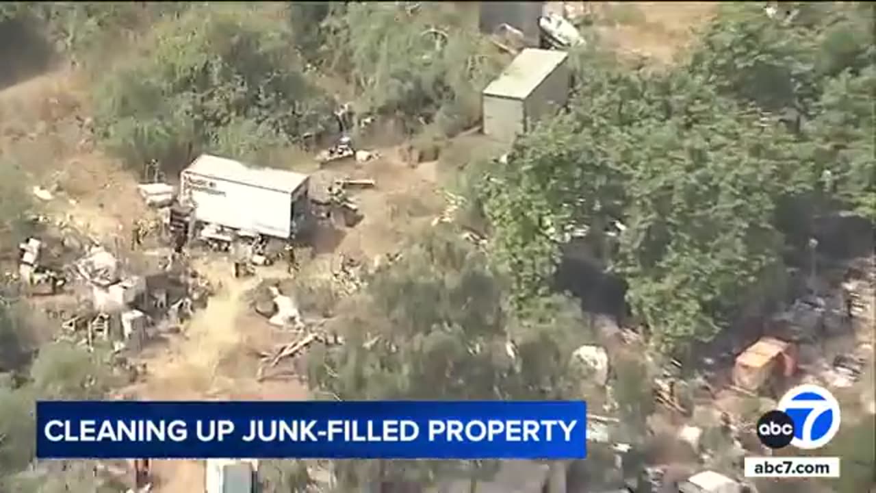 This LA property is filled with junk. Here's what's being done