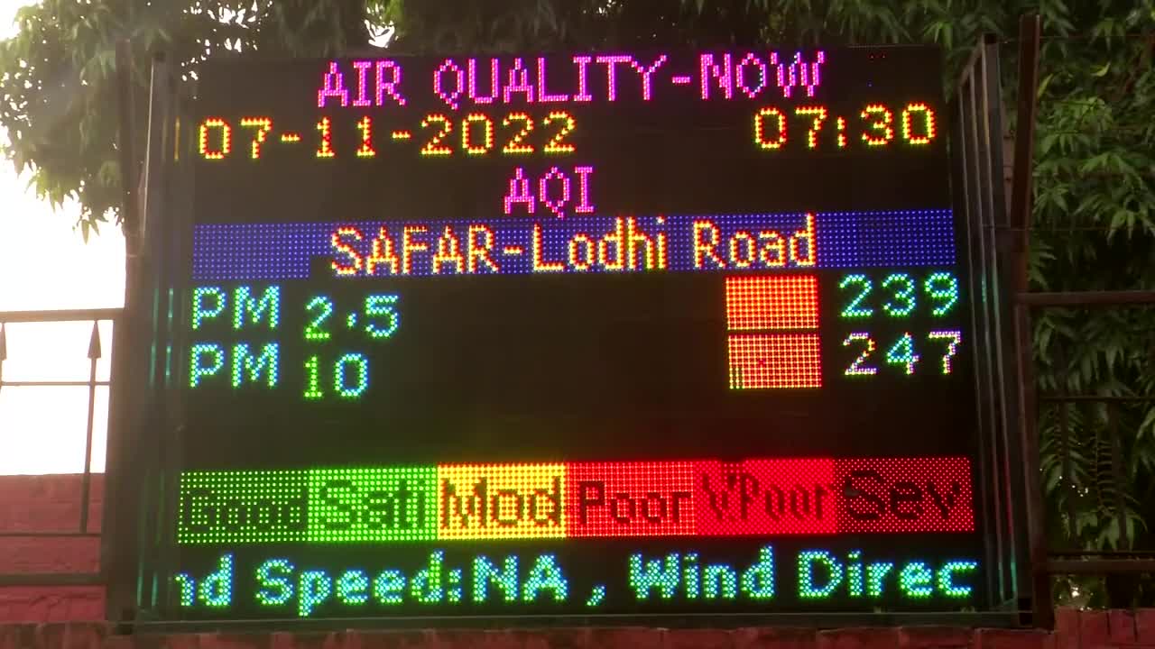 'Poison has spread in Delhi's air,' say locals as smog covers the Indian capital