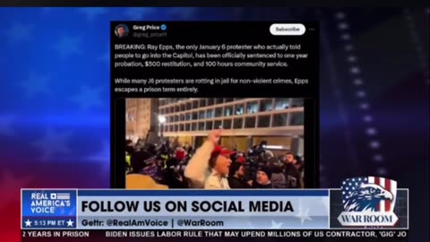 Bannon: about Epps getting probation and a fine.