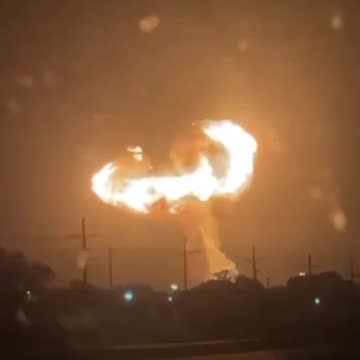 Massive explosion reported at the Dow Chemical Plant in Plaquemine, Louisiana