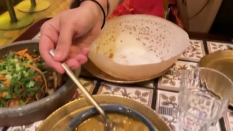Eating only Indian food in London