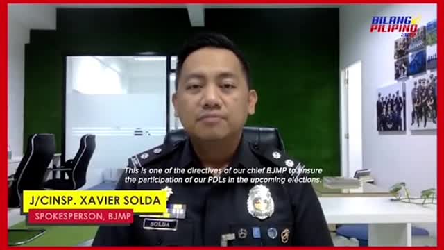 Datos sa partisipasyon ng mga PDL sa eleksyon