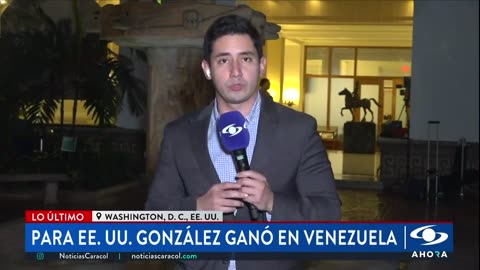 O Departamento de Estado dos Estados Unidos reconhece Edmundo González como presidente eleito da Venezuela.