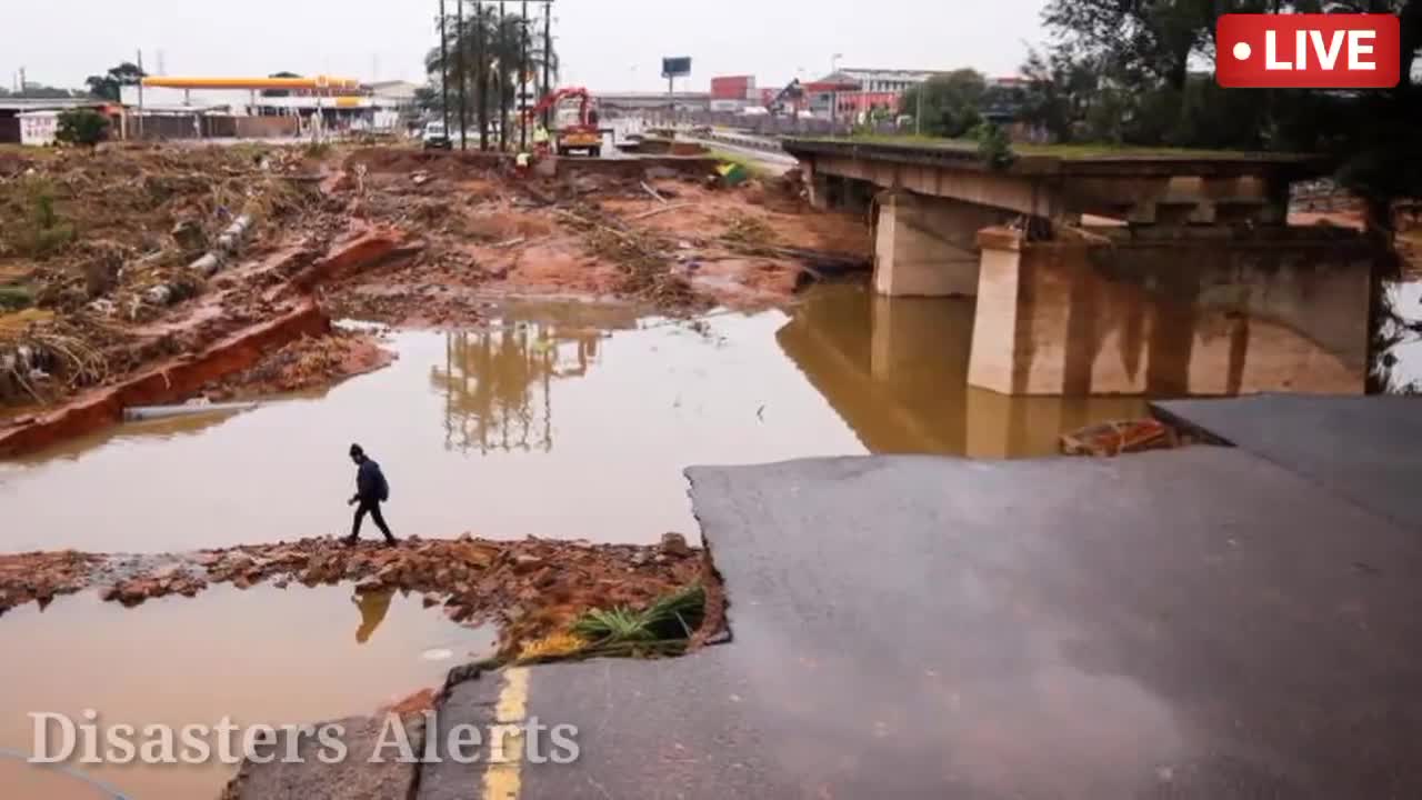 Terrible flood today in Brazil ||Brazil flooding 2022