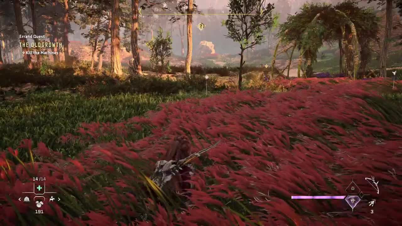 Horizon Forbidden West Stealth test vs Light patches 2 also the googles do nothing
