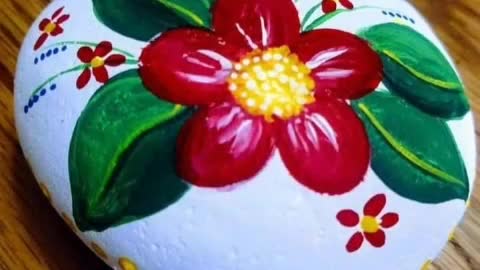 latest 100 beautiful pebble rock animal painting ideas by @diycraftvideos1052