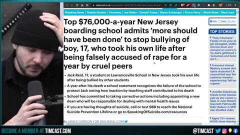 Teenage TAKES OWN LIFE After Being FALSLEY ACCUSED, School KNEW He Was Innocent, Did NOTHING