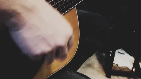 Acoustic guitar and piano jammin tonight