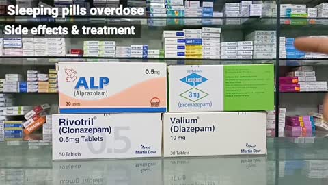 Sleeping Pills (Alprazolam_Bromazepam_Clonazepam_Diazepam) Overdose Side Effects In Urdu_Hindi _