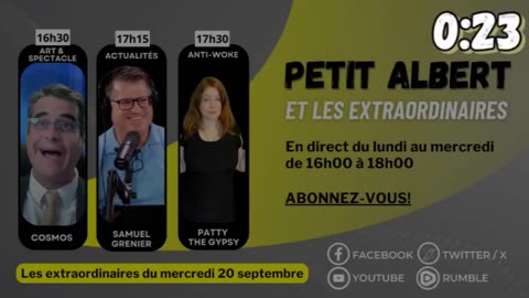 Petit Albert et les extraordinaires - Ép. 06 - Mercredi le 20 septembre