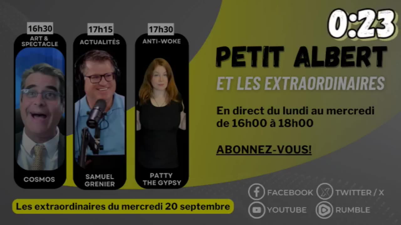 Petit Albert et les extraordinaires - Ép. 06 - Mercredi le 20 septembre