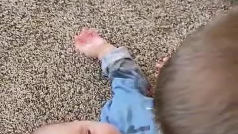 Copying daddy