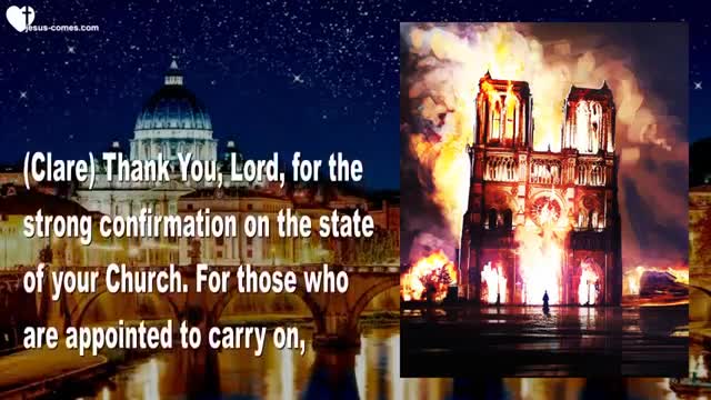Did you see the Destruction of Notre Dame & Perceive the Message ❤️ Love Letter from Jesus