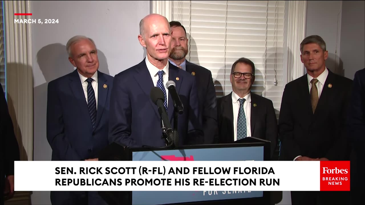 Rick Scott Asked Point Blank About Possible Run For Senate Republican Leader