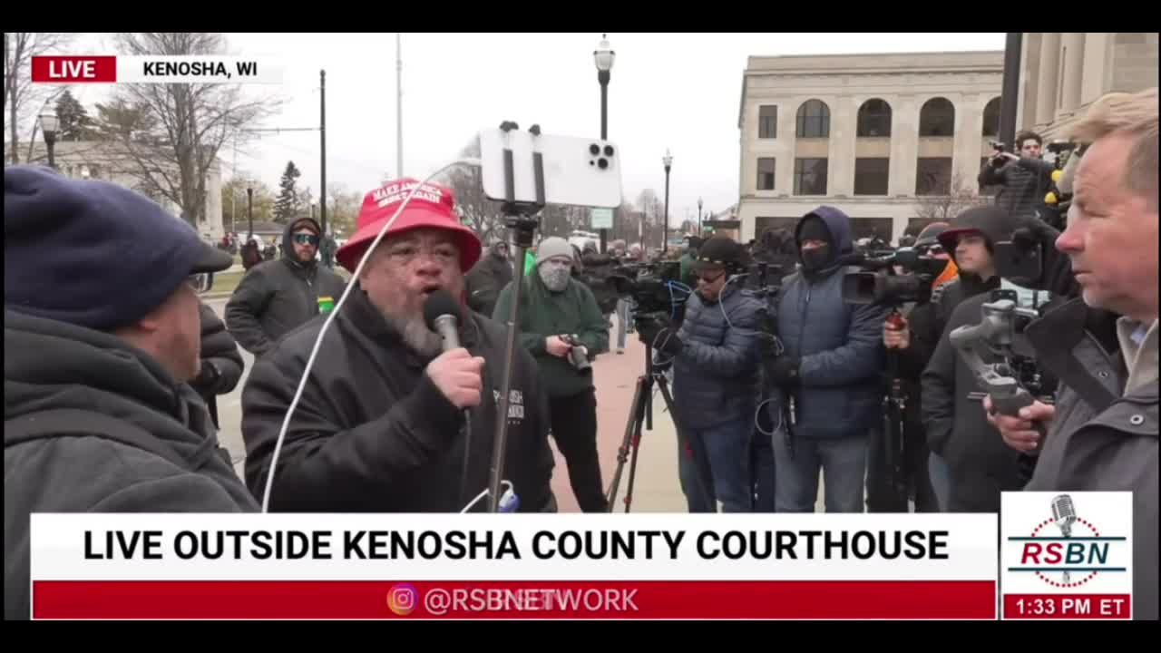 Black MAGA Man Defends Kyle Rittenhouse * Nov. 18, 2021