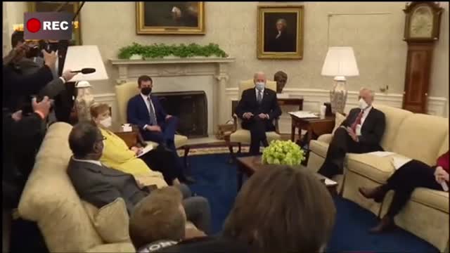 Biden * Refuses* to Take Any Questions From Media