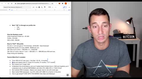 Turn $1,000 into $100,000 / Crypto 100x strategy