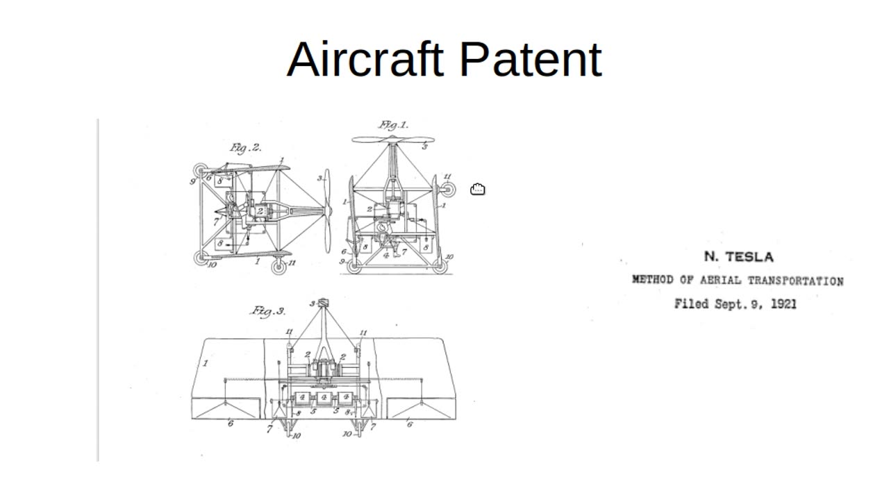 Tesla's Aircraft