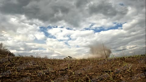 Ukraine War - "Grads" are hitting the enemy near Donetsk