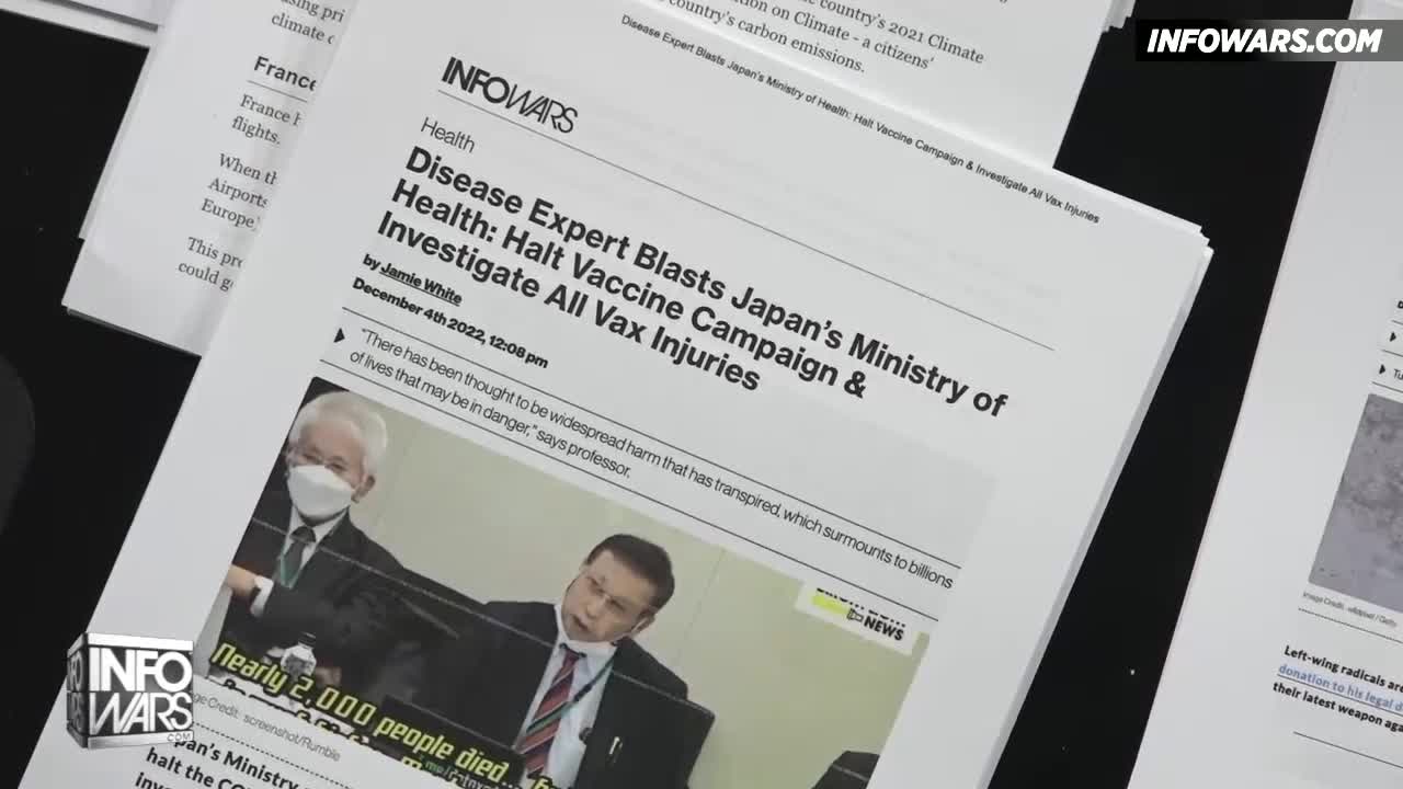 Expert Blasts Japan’s Ministry of Health: Halt Vaccine Campaign & Investigate All Vax Injuries