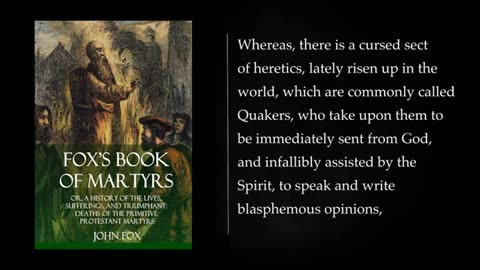 (2 of 3) Foxe's Book of Martyrs by John Foxe. Audiobook - full length, free