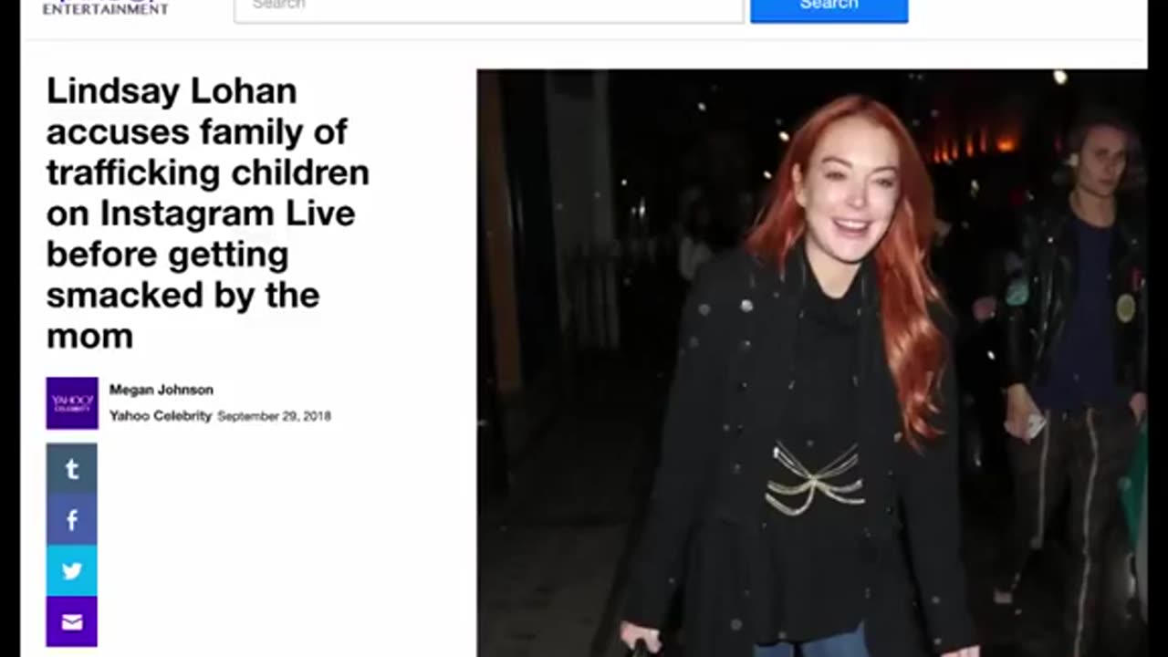 DID LINDSEY LOHAN HAVE AN MK ULTRA BREAK DOWN