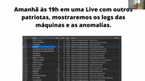 Log das urnas entregues por uma fonte de dentro do TSE!