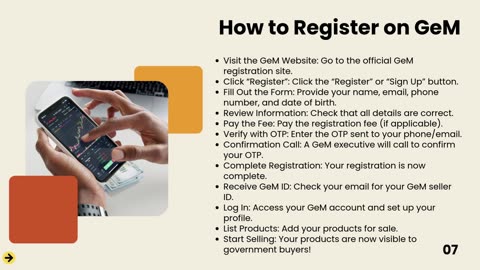 GEM REGISTRATION