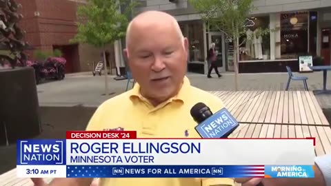 Minnesota voter on Kamala Harris' VP Pick Tim Walz...