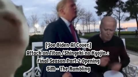 [Joe Biden sings/AI Cover] Attack on Titan/Shingeki no Kyojin Final Season OP Sim -The Rumbling