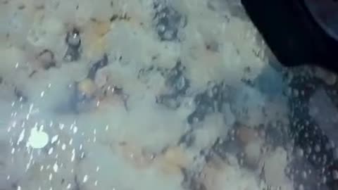 Making popcorn for minsa baby