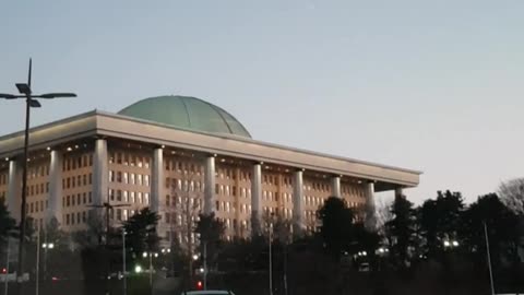 National Assembly building seen from Han River Park