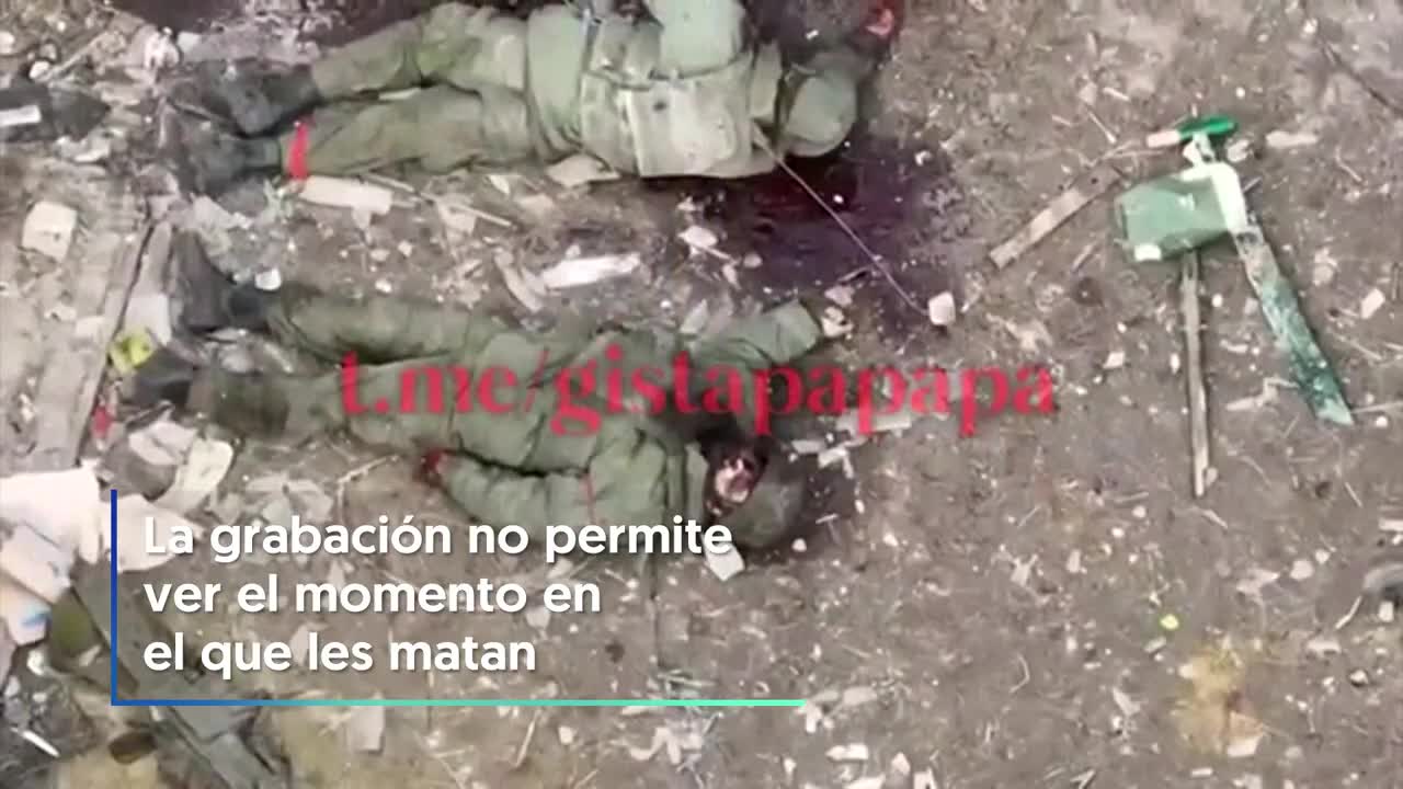 GUERRA RUSIA acusa a UCRANIA de la EJECUCIÓN de SOLDADOS tras la PUBLICACIÓN de un VÍDEO RTVE
