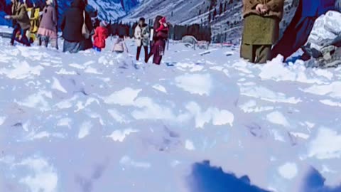 Snow in Northern Pakistan